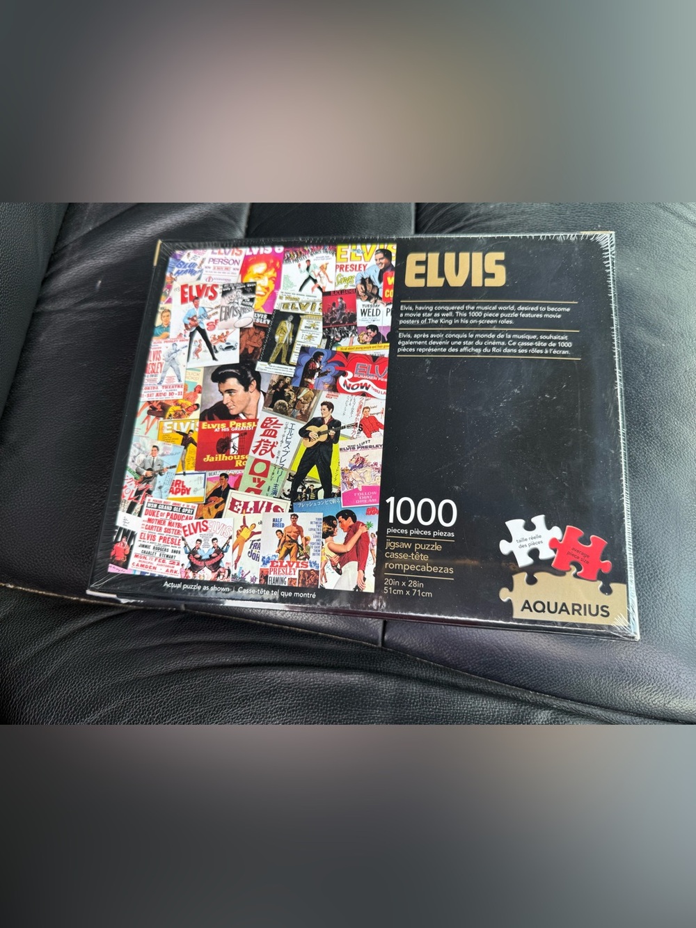 Retro Elvis Collage Puzzle sealed